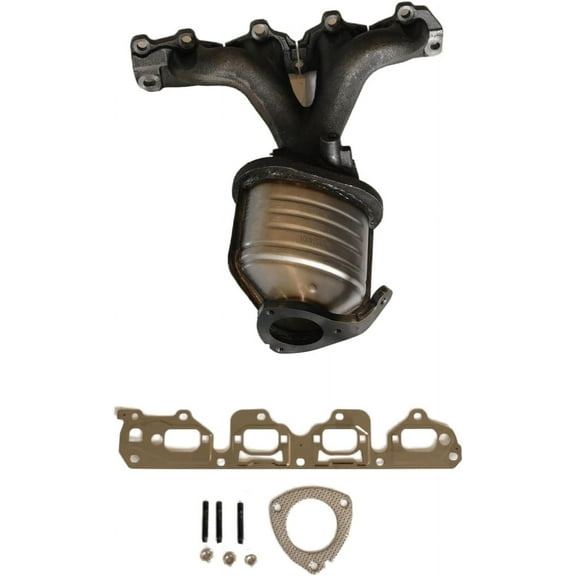USC - Catalytic Converter with Integrated Exhaust Manifold Fits: 2004-2008 Chevrolet Malibu 2.4L & 2.2L L4 (EPA Compliant)