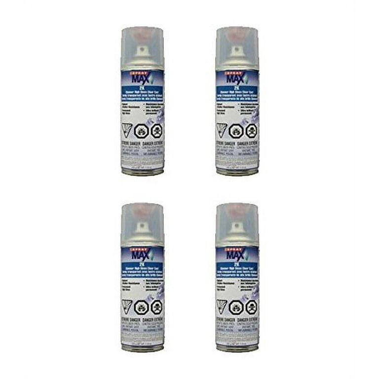 USC Spray Max 2k High Gloss Clearcoat Aerosol (4 PACK) 