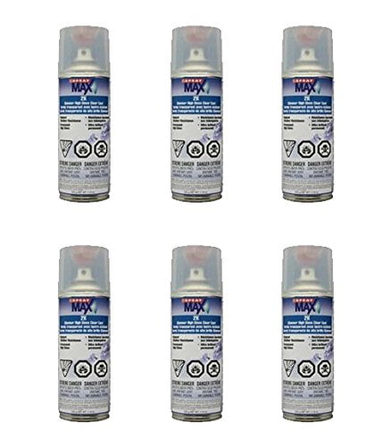 USC Spray Max 2k High Gloss Clearcoat Aerosol (6 PACK) 