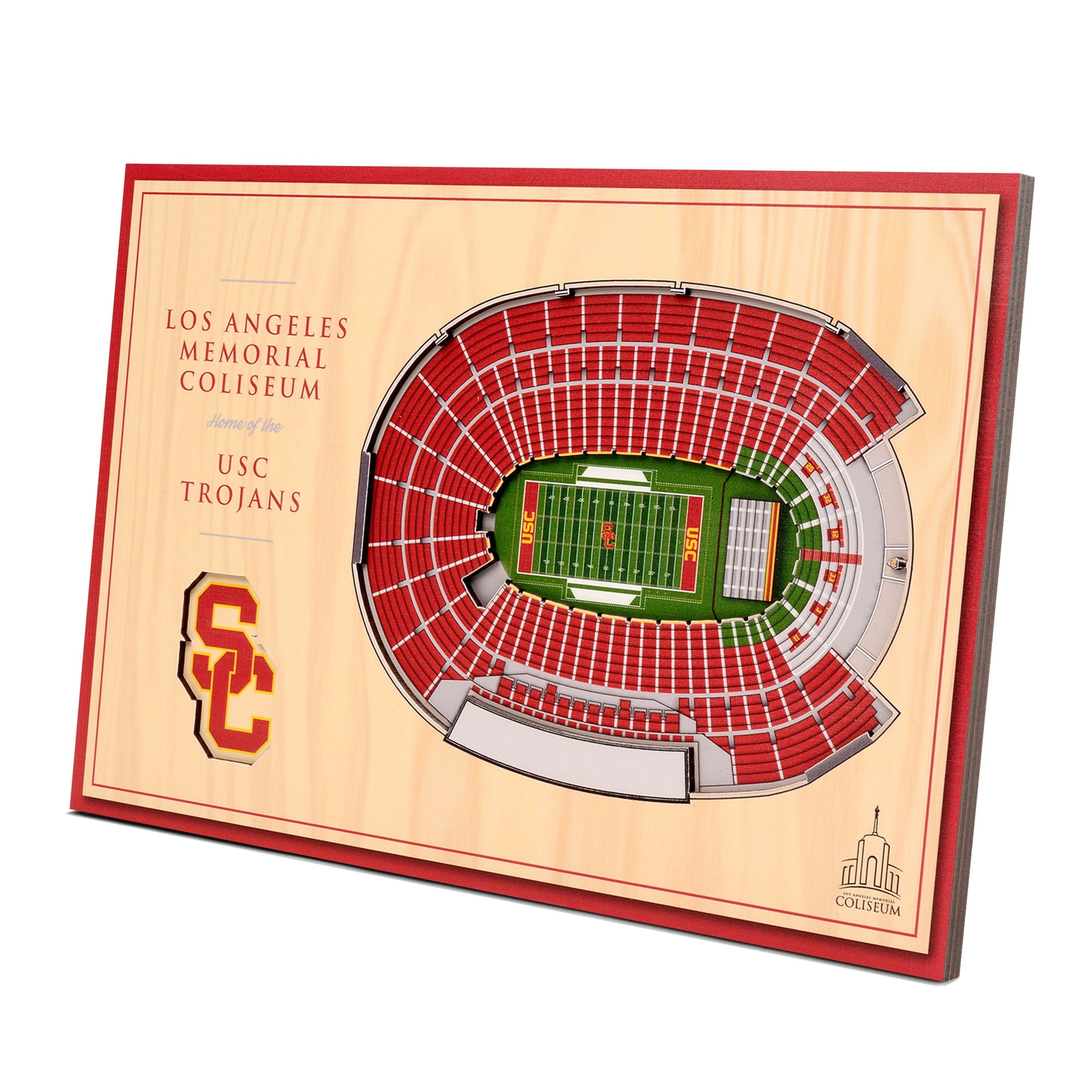 USC Trojans 3D StadiumViews Desktop Display