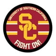 thumbnail image 1 of USC Trojans 15" Round LED Lit Wall Sign, 1 of 5