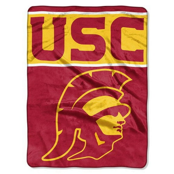 USC Trojans Blanket 60x80 Raschel Basic Design Special Order