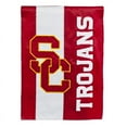 thumbnail image 1 of USC Trojans Embellish Garden Flag, 1 of 1