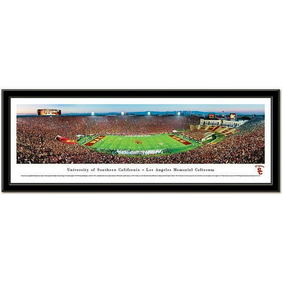 USC Trojans Framed Stadium Print