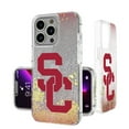 thumbnail image 1 of USC Trojans Linen Logo iPhone Glitter Case, 1 of 1
