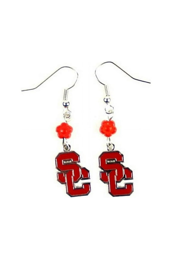 USC Trojans NCAA Sophie Style Dangle Earrings