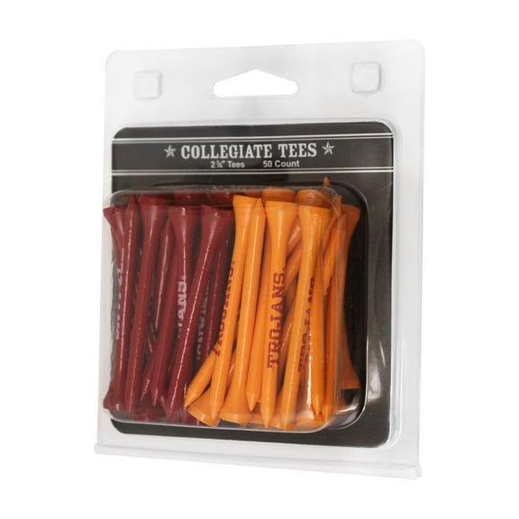 USC Trojans Official NCAA 50 Tee Pack by Team Golf 27255