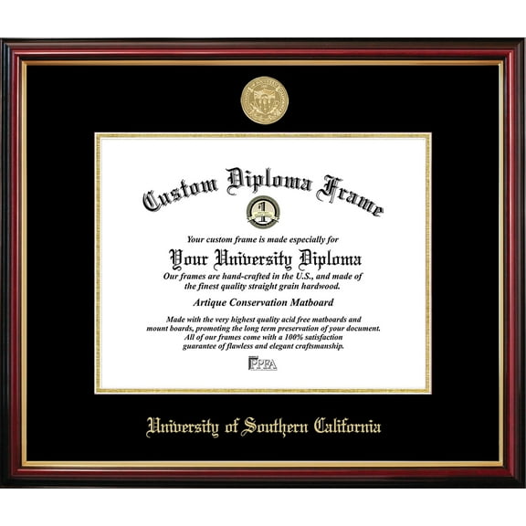 USC Trojans Petite Diploma Frame