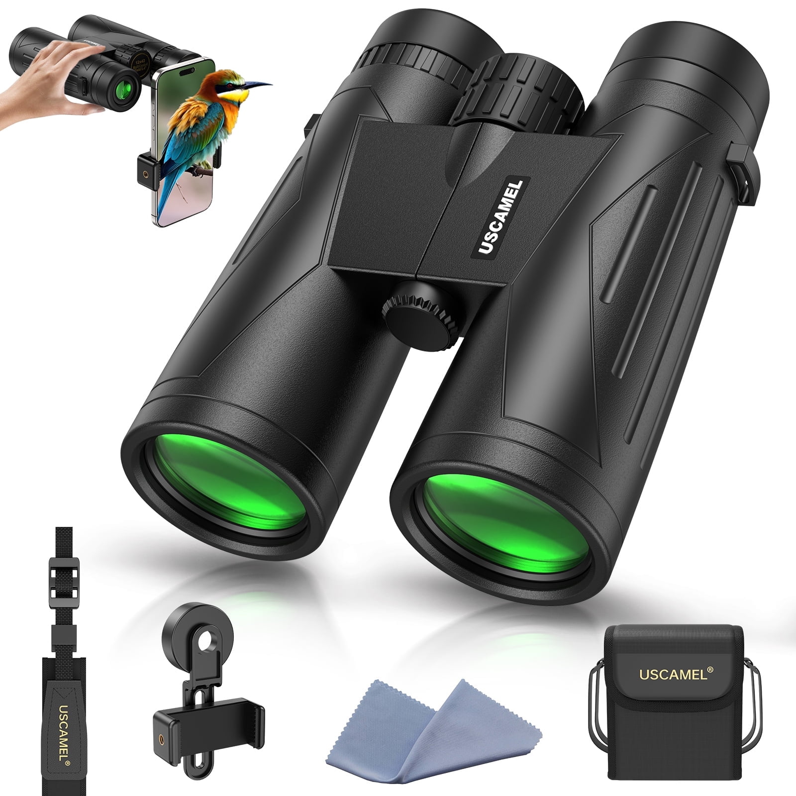USCAMEL Lightweight 10x42 Binoculars with Low Light Togo Ubuy