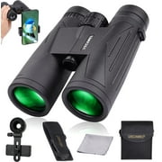 USCAMEL 12x42 Binoculars for Adults, High Powered Waterproof Binoculars for Day and Night, Professional Binoculars for Bird Watching, Hunting