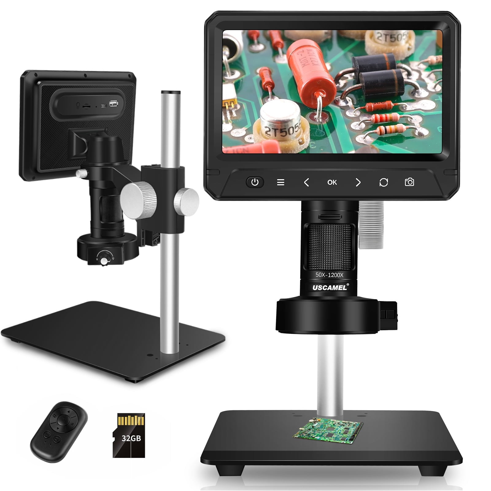 "USCAMEL 7"" Digital Microscope, 12
