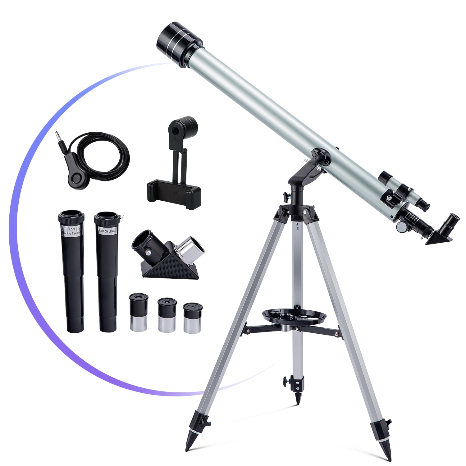 USCAMEL Telescopes for Astronomy 45X225X Telescope for Kids Adults and