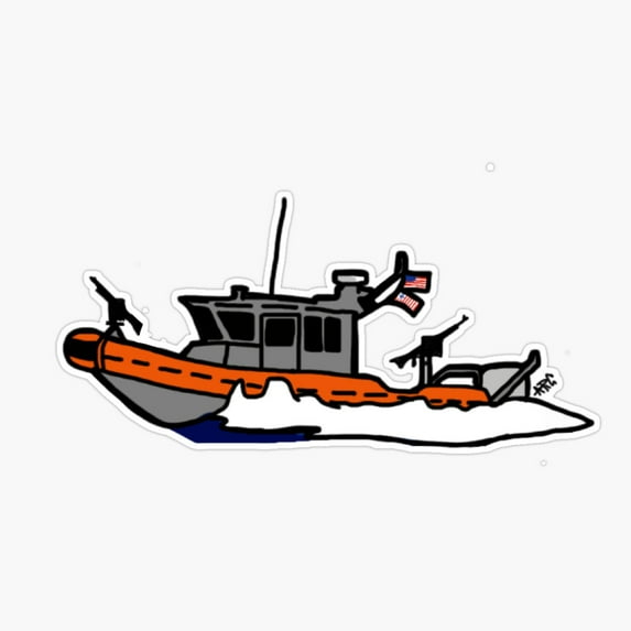 USCG Defender Response Boat Sticker