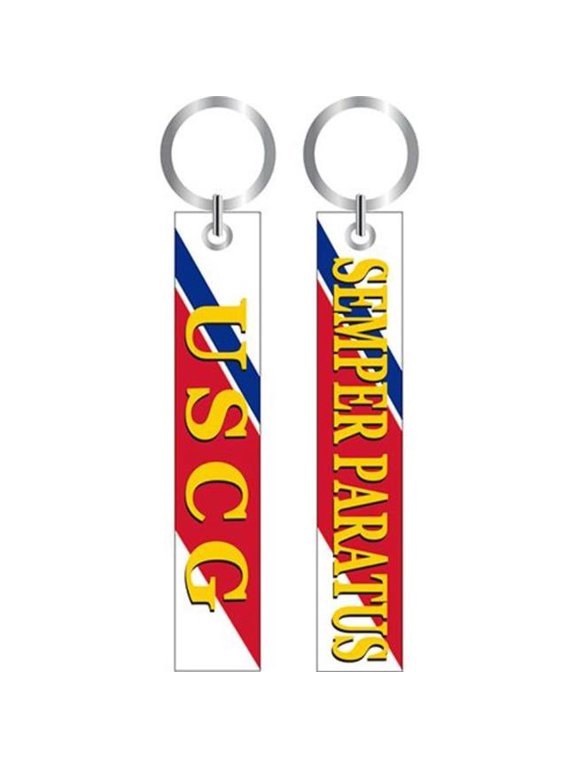 USCG Semper Paratus Keychain/Luggage Tag