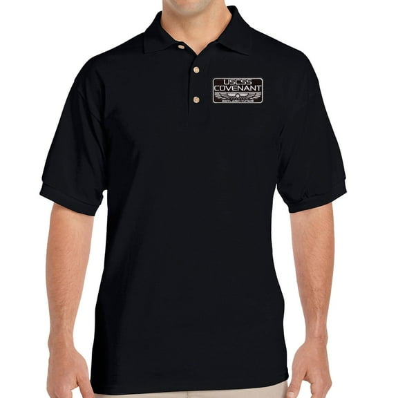USCSS Covenant Embroidered Patch Polo-Medium