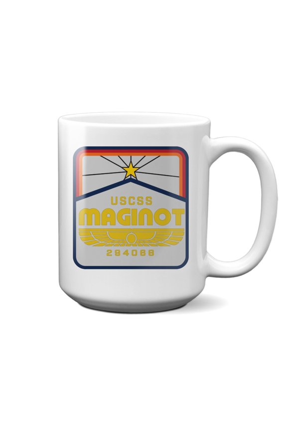 USCSS Maginot Patch 15 oz Ceramic Mug