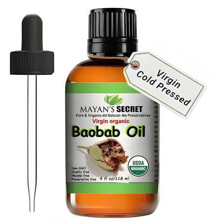 USDA Certified Virgin Organic Baobab Oil