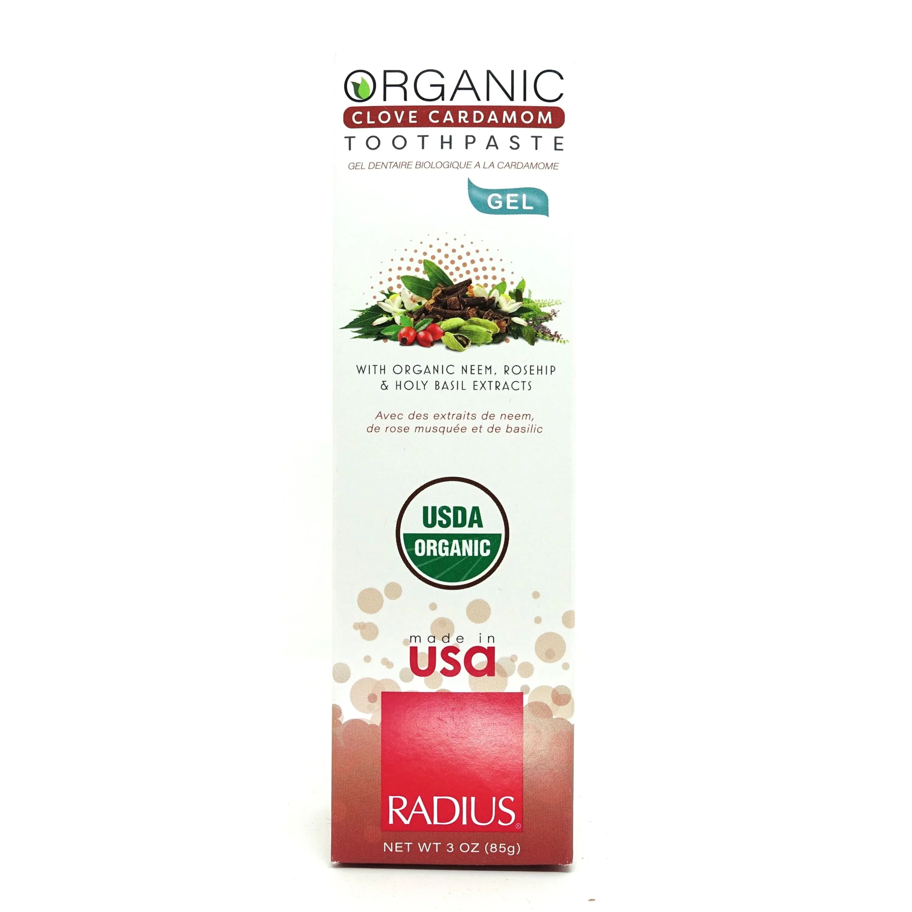 USDA Organic Clove Cardamom Toothpaste