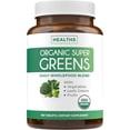 thumbnail image 1 of Healths Harmony Organic Super Greens Complete Superfood Immune Support Supplement, 180 Tablets, 1 of 9