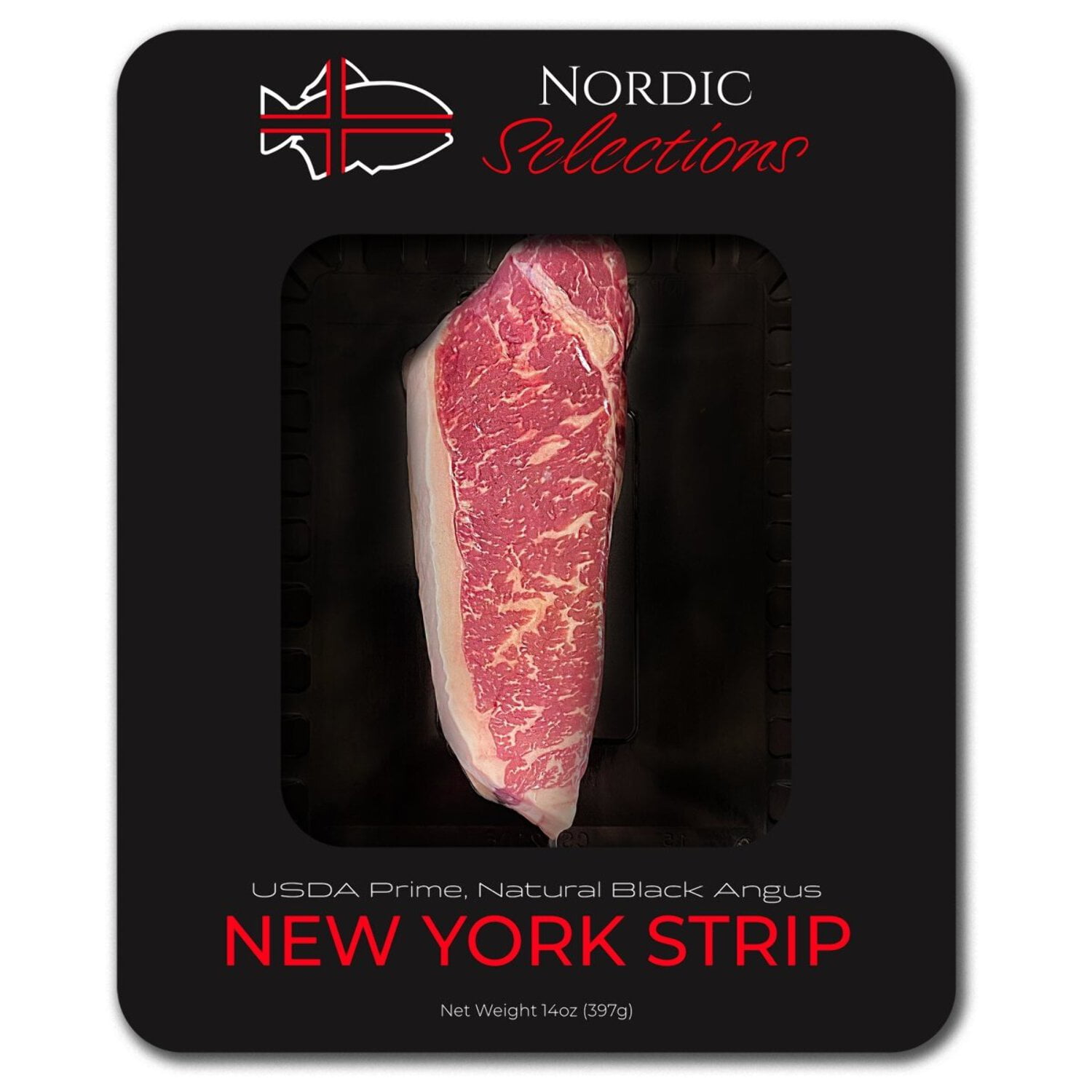USDA Prime Grass Fed New York Strip (14oz portion)