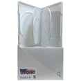 thumbnail image 1 of USDISC DVD Cases Chubby 22mm Economy, Sextuple 6 Disc, White, Pack Of 100, 1 of 1