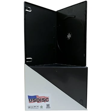 CheckOutStore 10 Premium Slim Black Single DVD Cases 7MM (100% New ...
