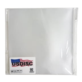 USDISC Record Outer Sleeves 7", 45 RPM, OPP, 2mil, Clear, Sleeve Of 200