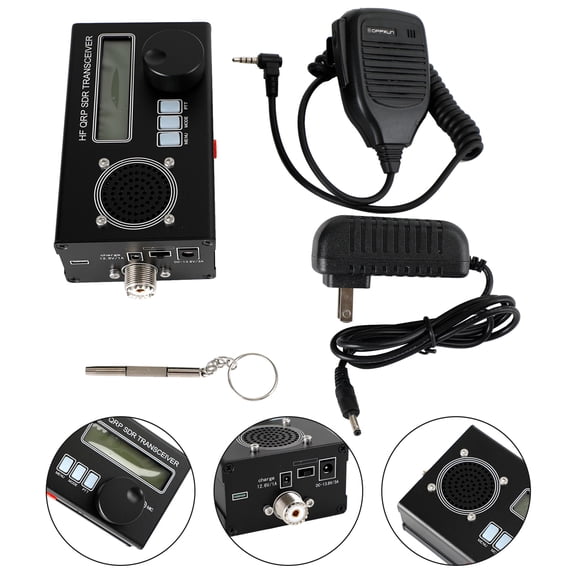 USDX USDR HF QRP SDR Transceiver SSB/CW Transceiver 8-Band 5W DSP SDR With Mic