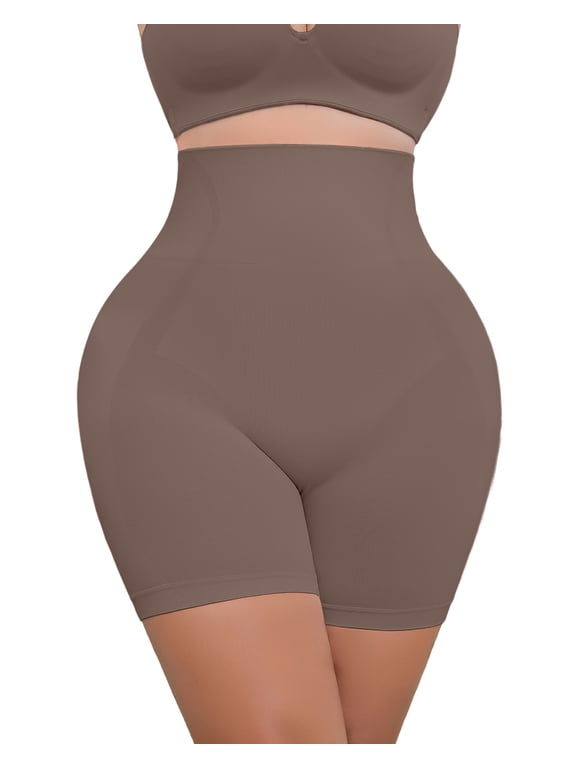 Seamless Shapewear Shorts for Women Tummy Control Butt Lifting Shaping Shorts High-Waisted Thigh Slimmer Panties