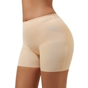 USEASY Shapewear Shorts for Women Tummy Control Butt Lifting Paded Underwear Seamless Fake Buttock Panties