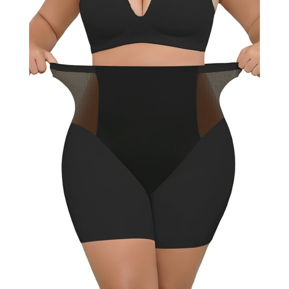 USEASY Shapewear Shorts for Women Tummy Control High-Waisted Seamless Thigh Slimming Panties Breathable Shaping Shorts