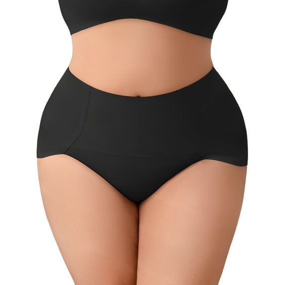 USEASY Shapewear Underwear for Women Tummy Control Mid Wasited Invisible Butt Lifting Shaping Panties