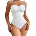 thumbnail image 1 of USEASY Strapless Shapewear Bodysuits for Women Tummy Control Shapewear Thong Bodysuit with Built in Bra Body Shaper, 1 of 8