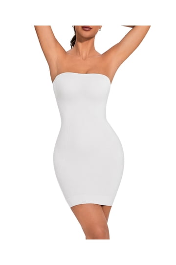 strapless black tie dress Lady Black Tie - Carter Gown - Strapless Corset Dress With Scarf
