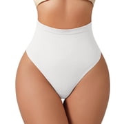 USEASY Shapewear for Women Tummy Control High Waist Thong Panties Seamless Body Shaper Underwear