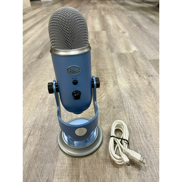Blue Yeti USB Microphone for PC & Mac, Gaming, Podcast and Streaming  Microphone, 10 Year Anniversary Edition with Custom Finish & Multiple  Pickup Patterns 