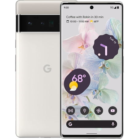 Pre-Owned USED: Google Pixel 6 Pro, Verizon Only | 128GB, White, 6.71 in