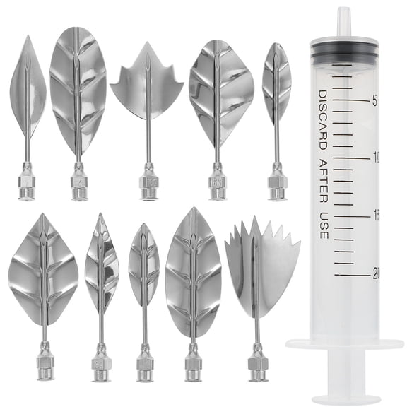 Hytrove Jelly Flower Tools Stainless Steel 1 Set Perfect For Birthdays And Weddings
