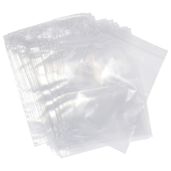 USEOSITY 100pcs PE Storage Bags Reclosable Bags for Jewelry Beads Candy 10x15cm