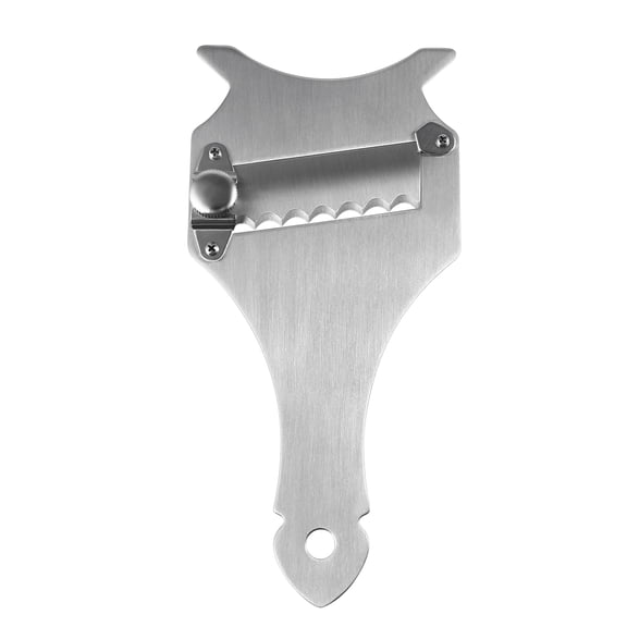 HEMOTON Stainless Steel peeler for Kitchen Use Silver Color Cute Stylish Design Easy to Clean and Dishwasher Safe 7 Inch