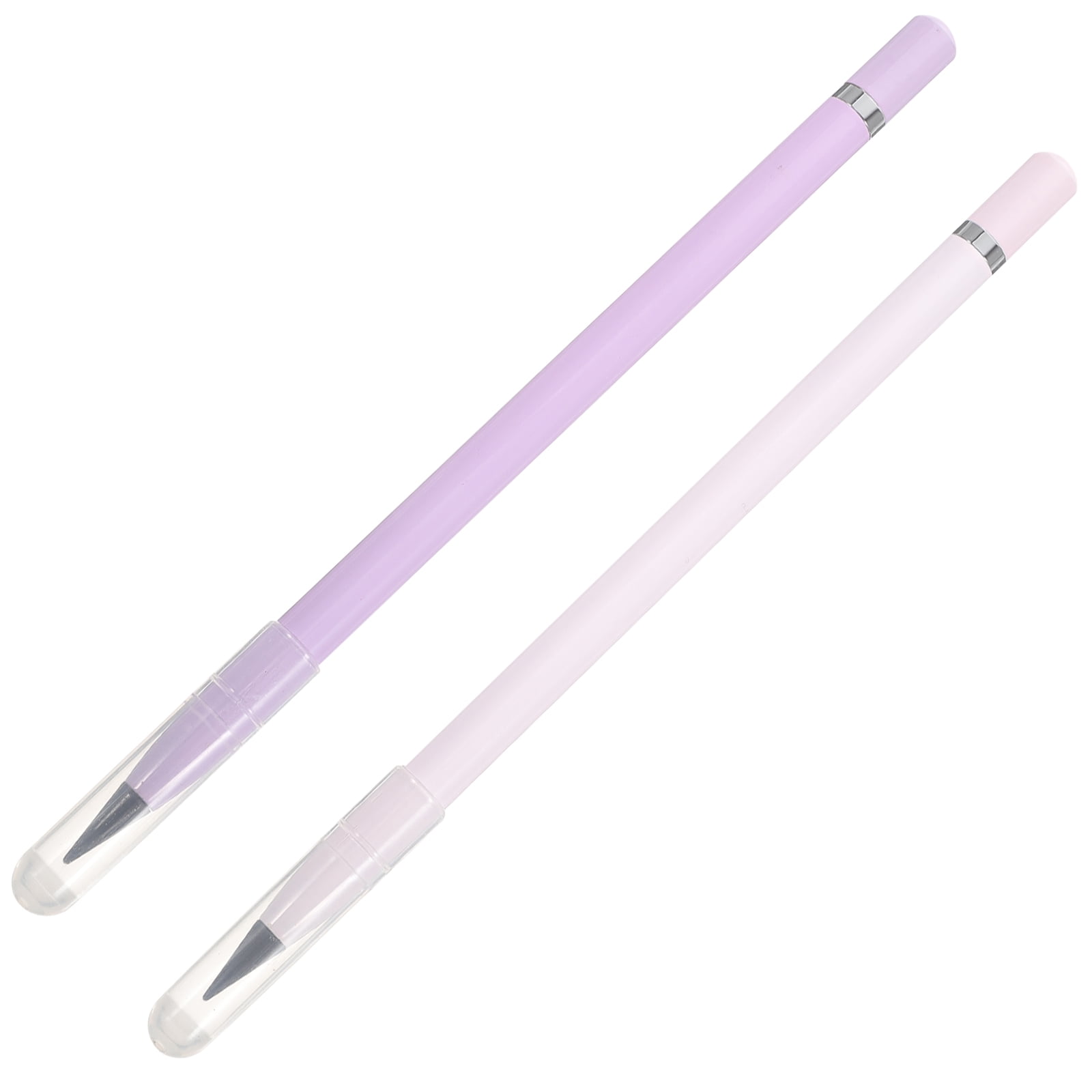 USEOSITY 2Pcs Metal Inkless Pen Metallic Pencil Forever Pencil Inkless ...