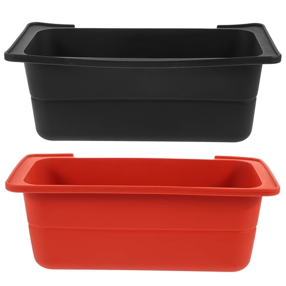 USEOSITY 2Pcs Silicone Grease Cup Liners Reusable Drip Pan Liners Camping Grease Cup Accessory