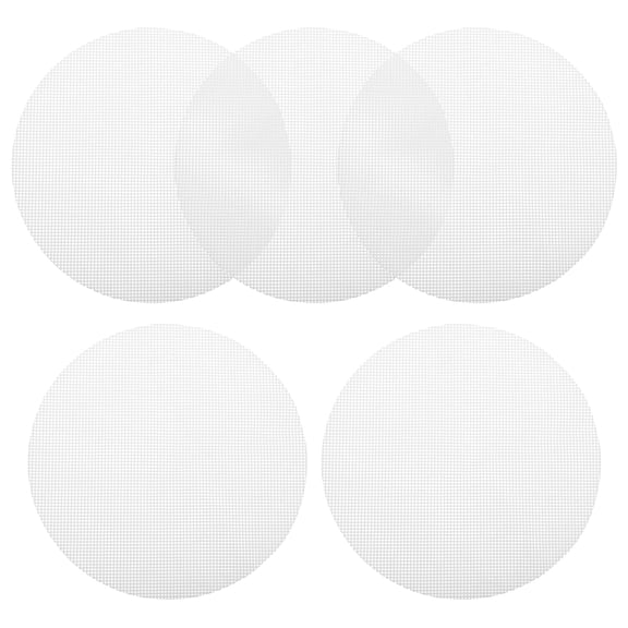 USEOSITY 5-Pack Reusable Silicone Mesh Liners for Food Dehydrator, Non-Stick Mats , Dim Sum, 20CM