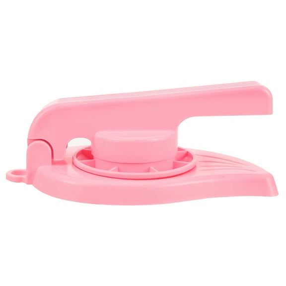 Hytrove Dumpling Wrapper Mold Pink Plastic 1Set For Professional Cooks
