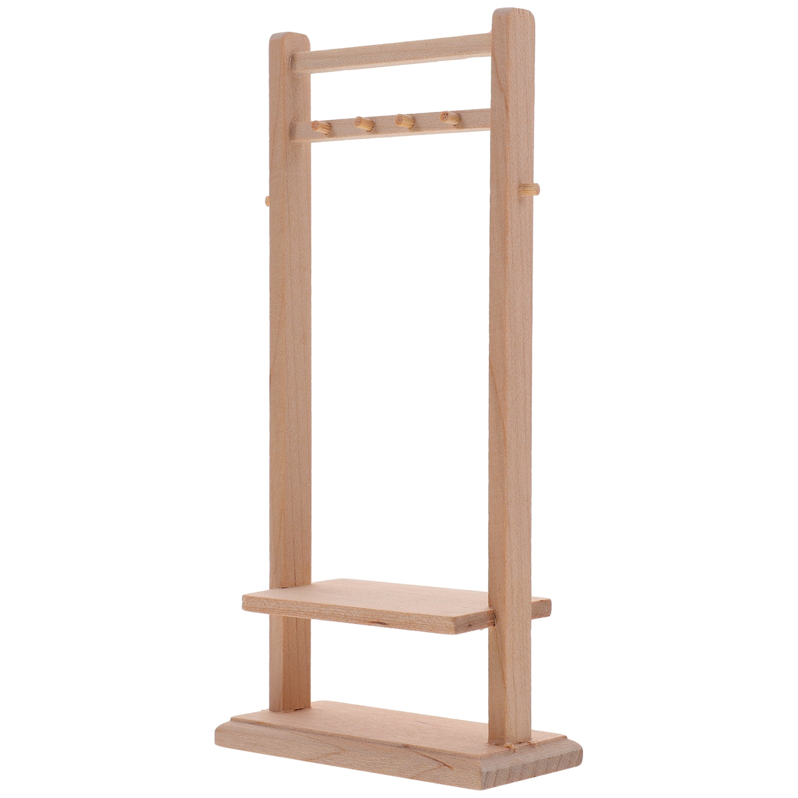 USEOSITY Mini Clothing Hanger Mini House Hanger Lovely Doll Clothing ...