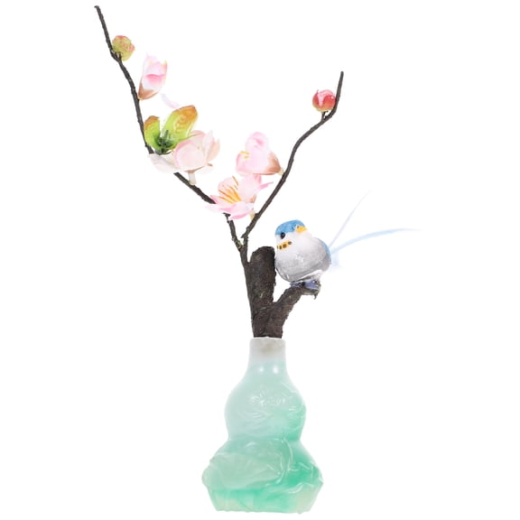 HEMOTON Realistic Faux Plants for Home Decor, Plastic Sushi Plate Ornaments, Assorted Colors for Unique Decoration