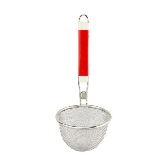 Hytrove 14cm Stainless Steel Pasta Strainer Basket Mesh for Kitchen Use, Lightweight and Easy to Clean