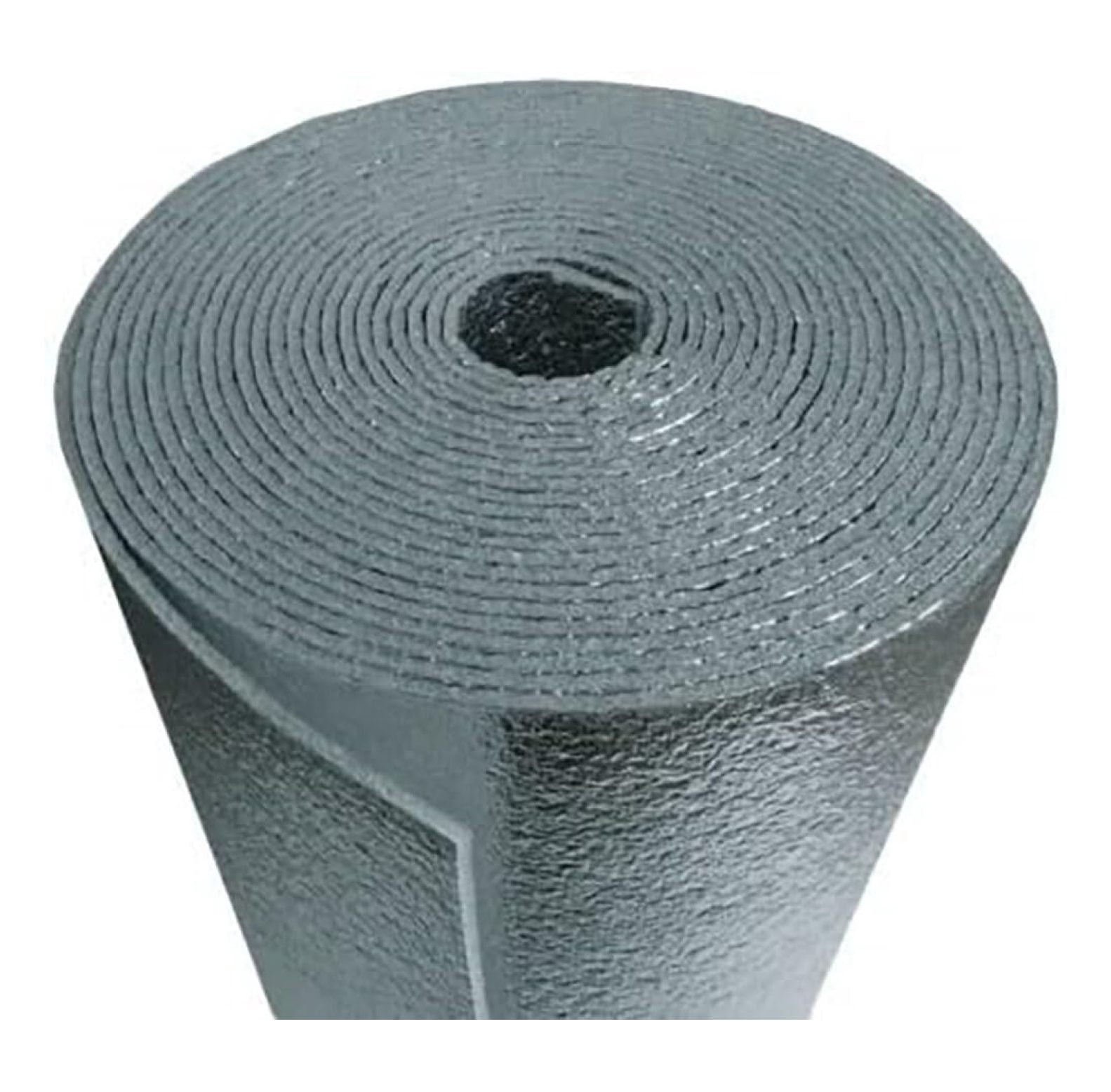 USEP (36" X 10FT) 5mm R8 Reflective Foam Insulation Radiant Barrier Double Sided Aluminum Cold and Heat Shield Thermal Insulation for Ceilings Walls Steel Buildings Roofing HVAC Etc