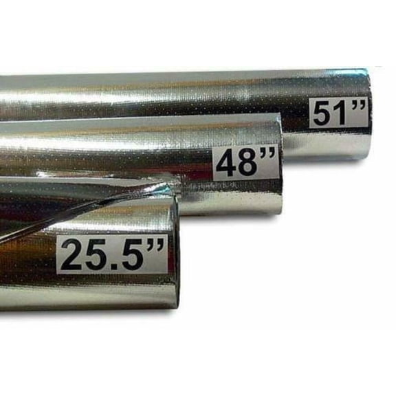 USEP Radiant Barrier Reflective Insulation 25.5" wide 1000 sqft Attic Rafter Cut