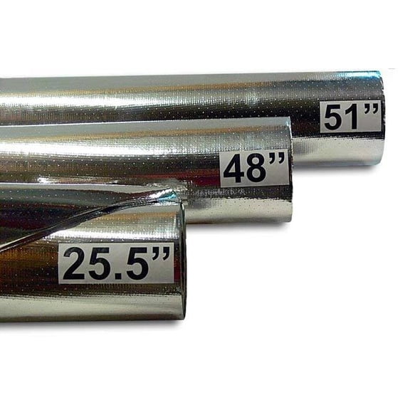 USEP Radiant Barrier Reflective Insulation 51" wide 1000 sqft Attic Foil Rafter